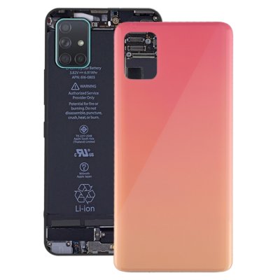 Samsung Galaxy A51 Akkufachdeckel Akku Deckel Back Cover Ersatzteil Pink