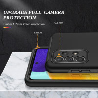 Samsung Galaxy A52/52s Schutzhülle TPU/PC Kombi Metal Ring Standfunktion