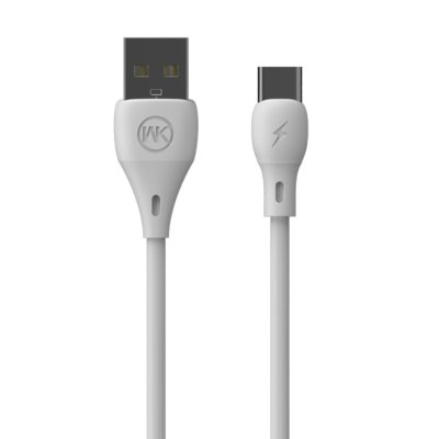USB auf USB-C / Type C Full Speed 2,1A Daten Lade Kabel 1m Weiß