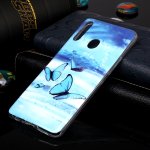 Samsung Galaxy A20s Schutzhülle TPU Silikon leuchtenden Schmetterling Motiv