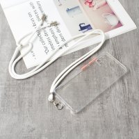 Samsung Galaxy A51 Cover Schutzhülle PC/TPU Kombi Halsband Transparent