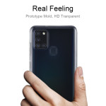 Samsung Galaxy A21s Cover Schutzhülle TPU Silikon Ultra Dünn Transparent