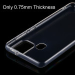 Samsung Galaxy A21s Cover Schutzhülle TPU Silikon Ultra Dünn Transparent