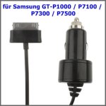 Samsung Galaxy Tab GT P1000 P1010 P7500 P7510 P7300 P7100 KFZ Ladegerät mit 30 Pin-Stecker ( Schwarz )