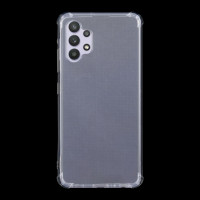 Samsung Galaxy A32 Cover Schutzh&uuml;lle TPU Silikon Kantenschutz Transparent