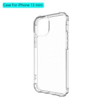 iPhone 13 mini Cover Schutzhülle TPU Silikon Kantenschutz Transparent
