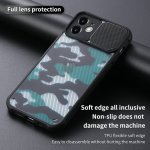 iPhone 13 Cover Schutzhülle TPU Silikon/PC Kombi Camouflage Motiv