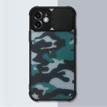 iPhone 13 Pro Max Cover Schutzhülle TPU Silikon/PC Kombi Camouflage Motiv