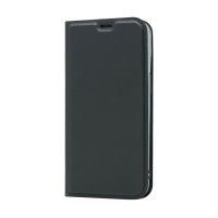 iPhone 13 mini Case Handytasche Ledertasche Standfunktion DeLuxe Grau