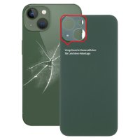 Akkufachdeckel für iPhone 13 mini Backcover Kameraloch Gross Ersatzteil Grün