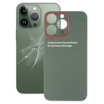 Akkufachdeckel für iPhone 13 Pro Backcover Kameraloch Gross Ersatzteil Grün