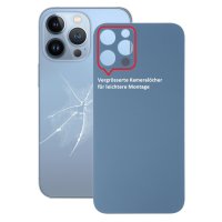 Akkufachdeckel für iPhone 13 Pro Max Backcover Glas Kameraloch Gross