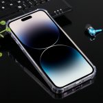 iPhone 14 Pro Max Cover Schutzhülle TPU Silikon Kantenschutz Transparent