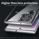 Samsung Galaxy S23 Ultra Cover Schutzhülle Silikon Ultra Dünn Transparent