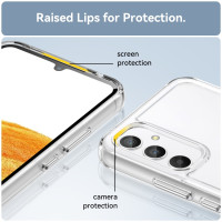 Samsung Galaxy A34 5G Cover Schutzhülle TPU Silikon Transparent