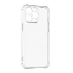 iPhone 15 Pro Max Cover Schutzhülle TPU Silikon Kantenschutz Transparent