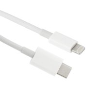 iPhone iPad Daten-Synchronisation-Ladekabel USB-C Typ C/Lighting Weiß 1 Meter