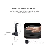 Wireless Headset Business-Ohrenbügel Kopfhörer Bluetooth V 4.1 Schwarz/Gold