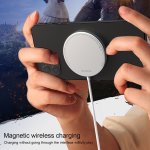 Magsafe Handy Magnetisches Qi-Ladegerät 15W Aluminium Weiß