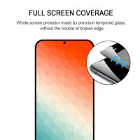 Samsung Galaxy S24 5G Displayschutzglas Glasfolie Full Screen Schwarz