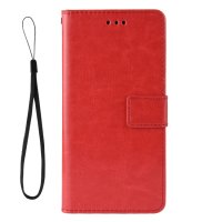 Samsung Galaxy A32 4G Case Handytasche Ledertasche Standfunktion Kartenslot Rot