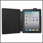 iPad 2, Case, Handytasche, Ledertasche mit St&auml;nder funktion ( Schwarz )