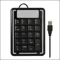 Nummern Keypad mit USB-2 anschluss f&uuml;r P.C....