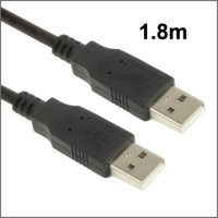 USB Kabel USB-2 AM zu USB-2 AM  Datenübertragung 480Mps ( 1,8 Meter )